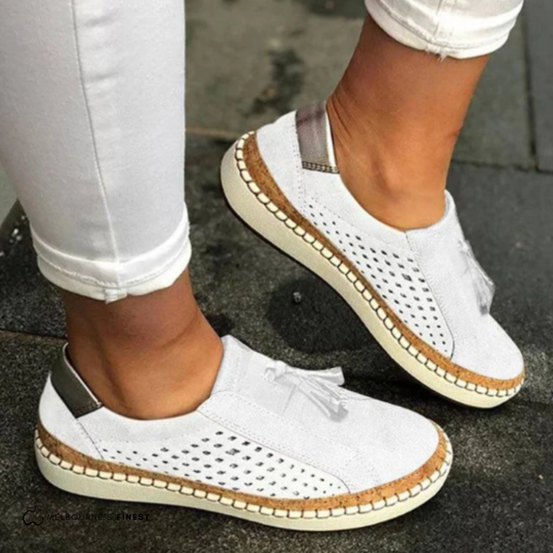 Abigail | Womens Slip On Platform Walking Shoes