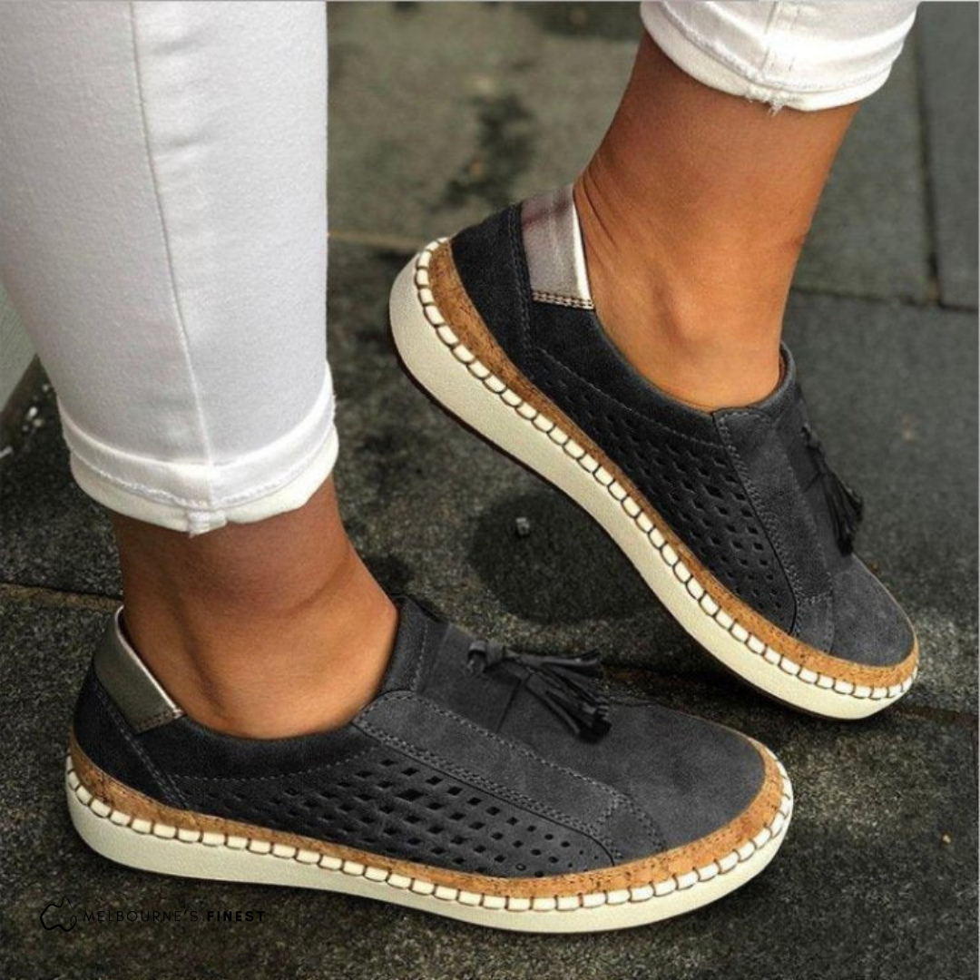 Abigail | Womens Slip On Platform Walking Shoes