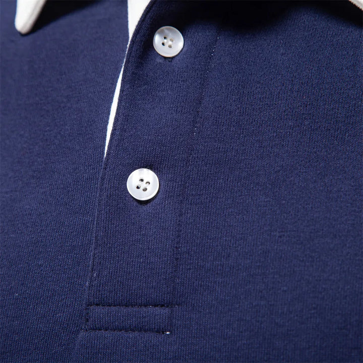 Patrick | Men’s Contrast Collar Long Sleeve Sweatshirt