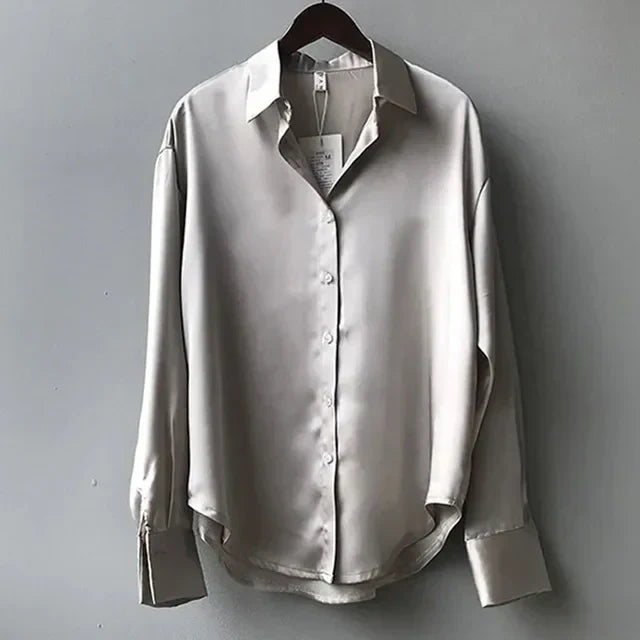 Ruby | Women Classic Button Down Elegant Blouse