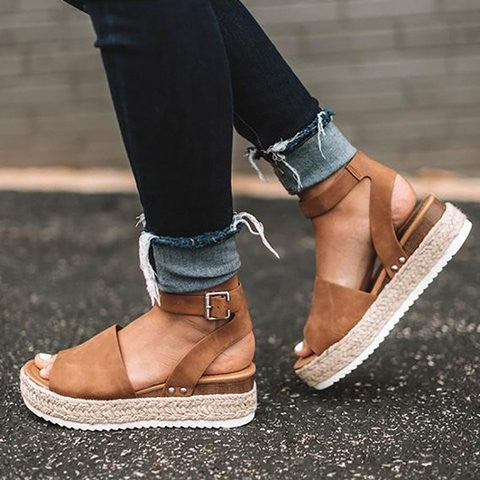 Emma | Women's Wedge Sandals Stylish Platform Shoes