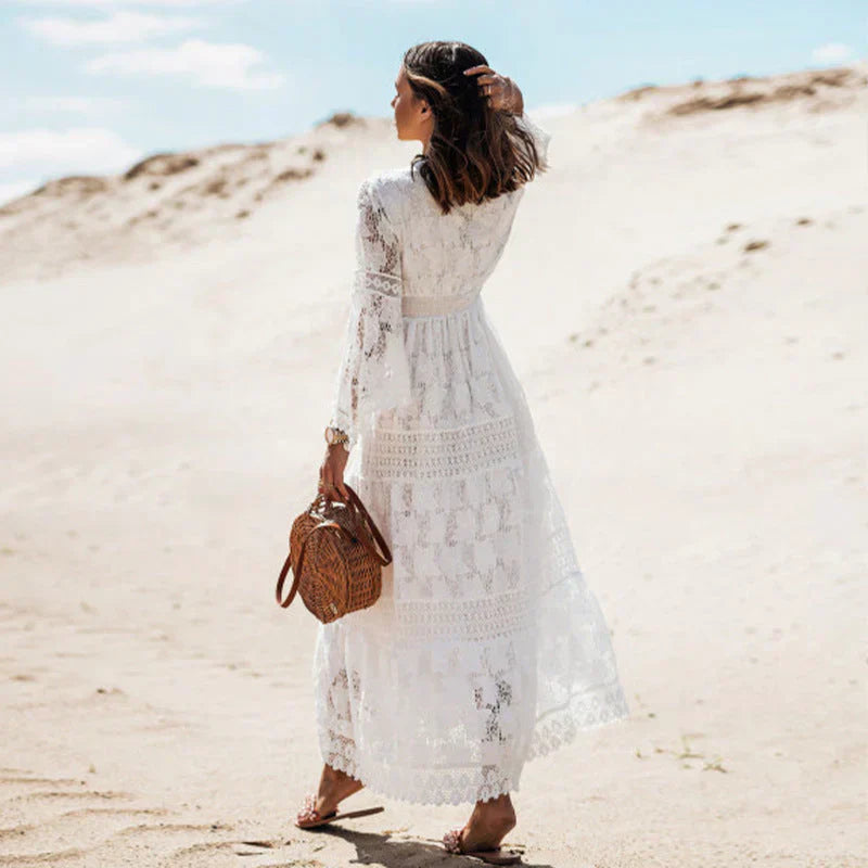 Brooklyn | Women’s Summer Bohemian Long Sleeve Maxi Dress