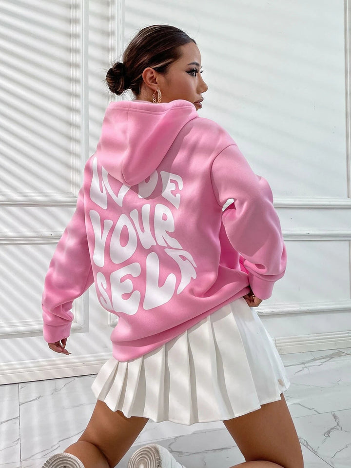 Fiona | Women’s Hoodie with Drawstring Hood and Front Kangaroo Pocket