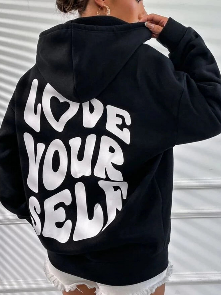Fiona | Women’s Hoodie with Drawstring Hood and Front Kangaroo Pocket