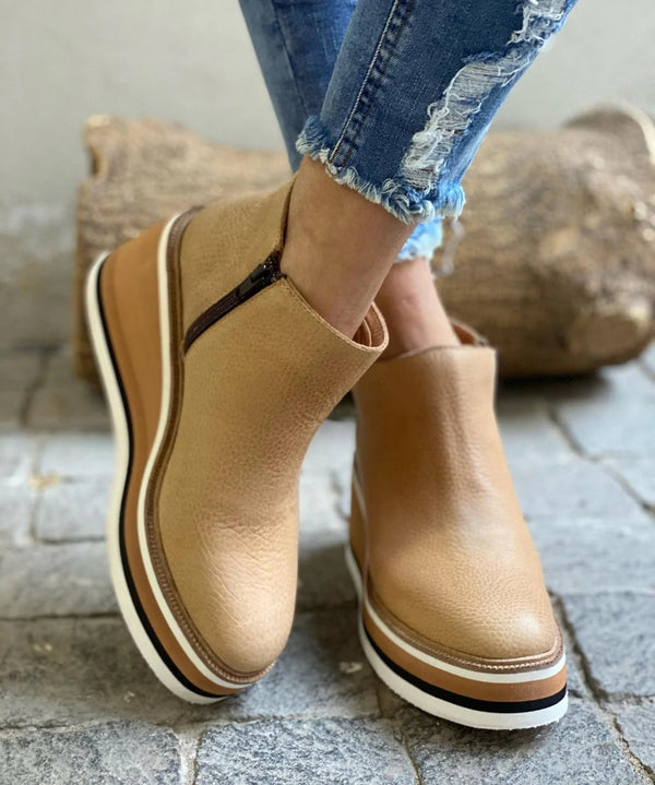 Sarah | Women’s Orthopedic Platform Ankle Boots