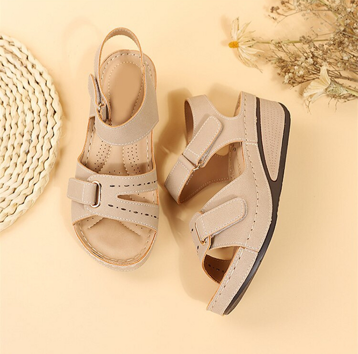 Hailey | Womens Orthopedic Strap Platform Sandals