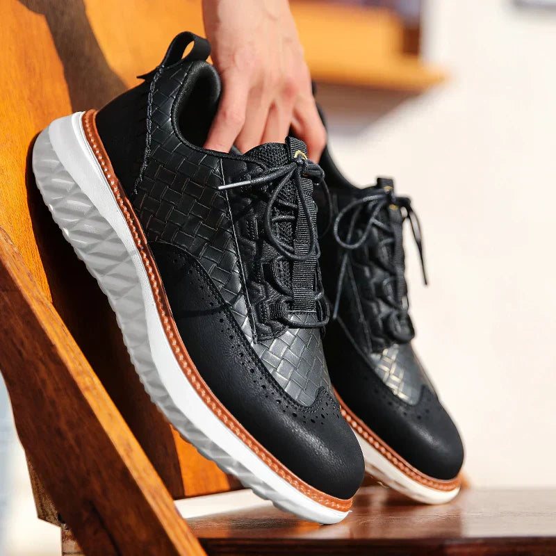 Dylan  | Men's Lace Up Platform Walking Sneakers