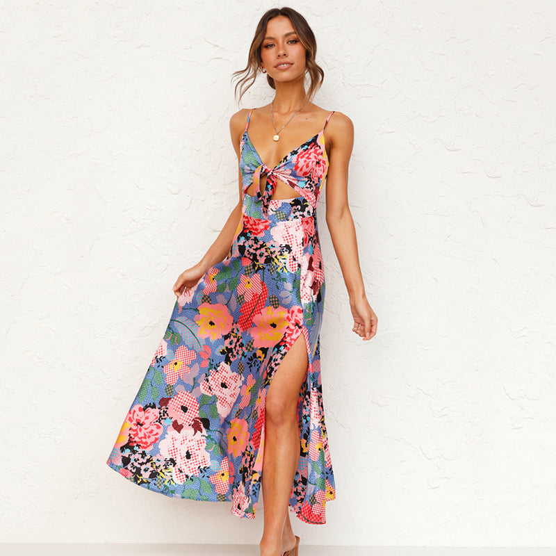 Holly | Women’s Wedding Guest Printed Maxi Dress