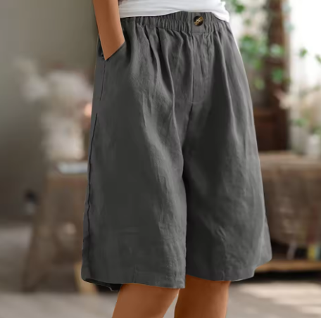 Sarah | Women’s Wide Leg Casual Pocket Short