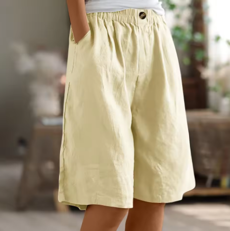 Sarah | Women’s Wide Leg Casual Pocket Short