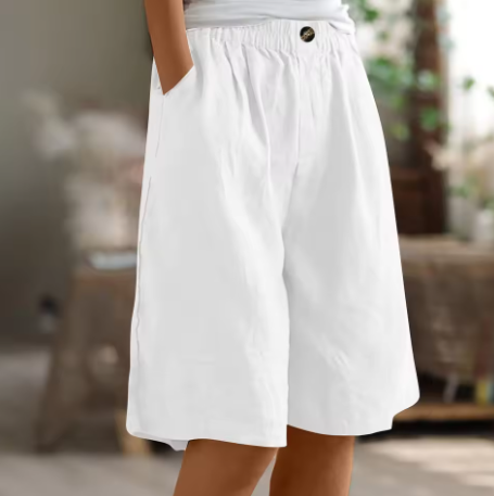 Sarah | Women’s Wide Leg Casual Pocket Short