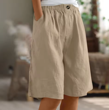 Sarah | Women’s Wide Leg Casual Pocket Short