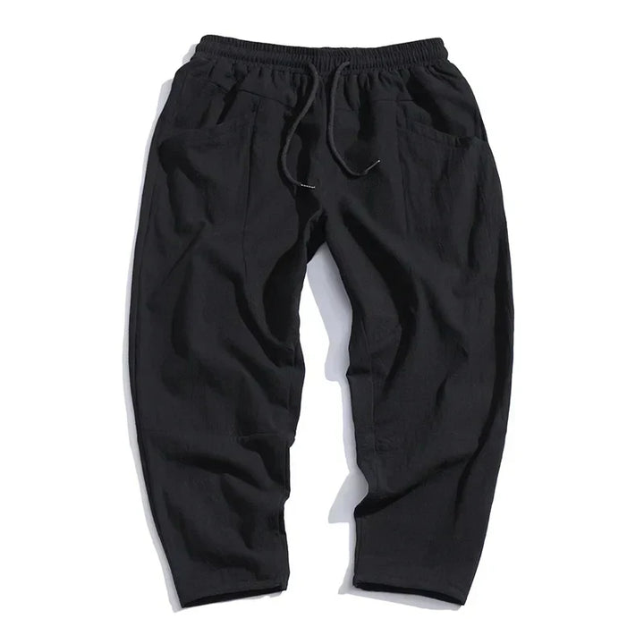 Hannah | Men Relaxed Ankle Length Casual Pants