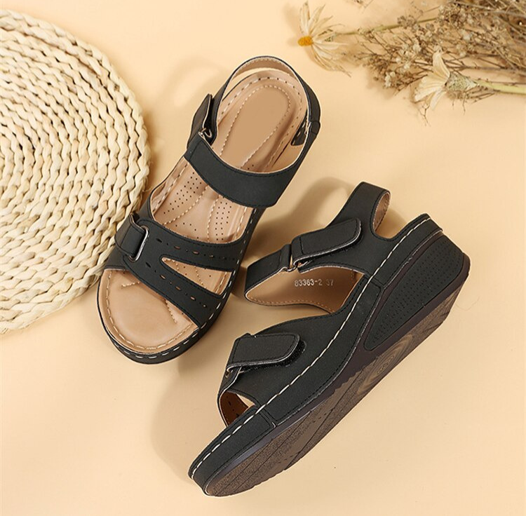 Hailey | Womens Orthopedic Strap Platform Sandals