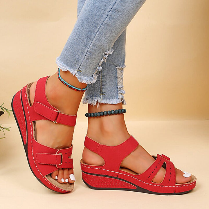 Hailey | Womens Orthopedic Strap Platform Sandals