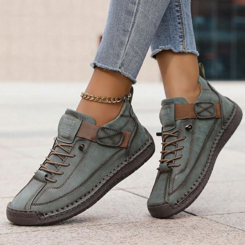 Julia | Women Casual Lace-Up Platform Sneakers
