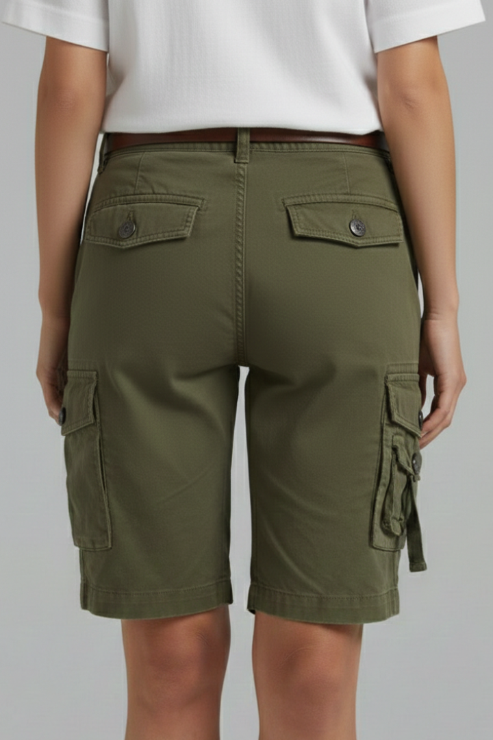 Delilah | Women’s Utility Pocket Cargo Shorts