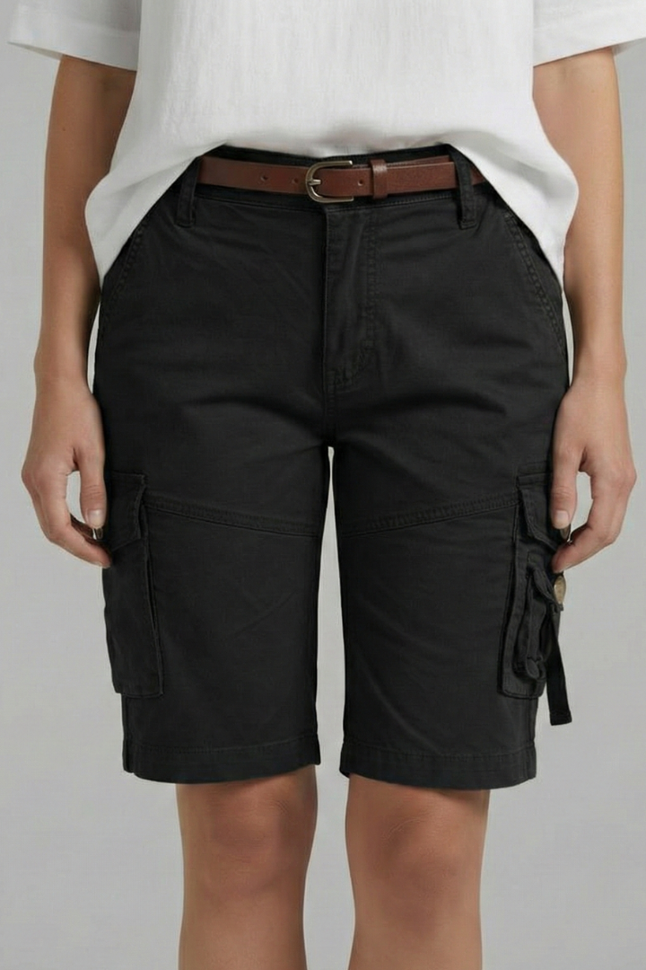 Delilah | Women’s Utility Pocket Cargo Shorts