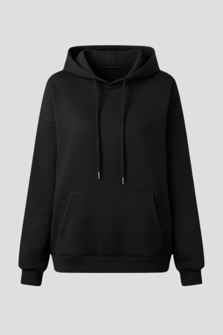 Fiona | Women’s Hoodie with Drawstring Hood and Front Kangaroo Pocket