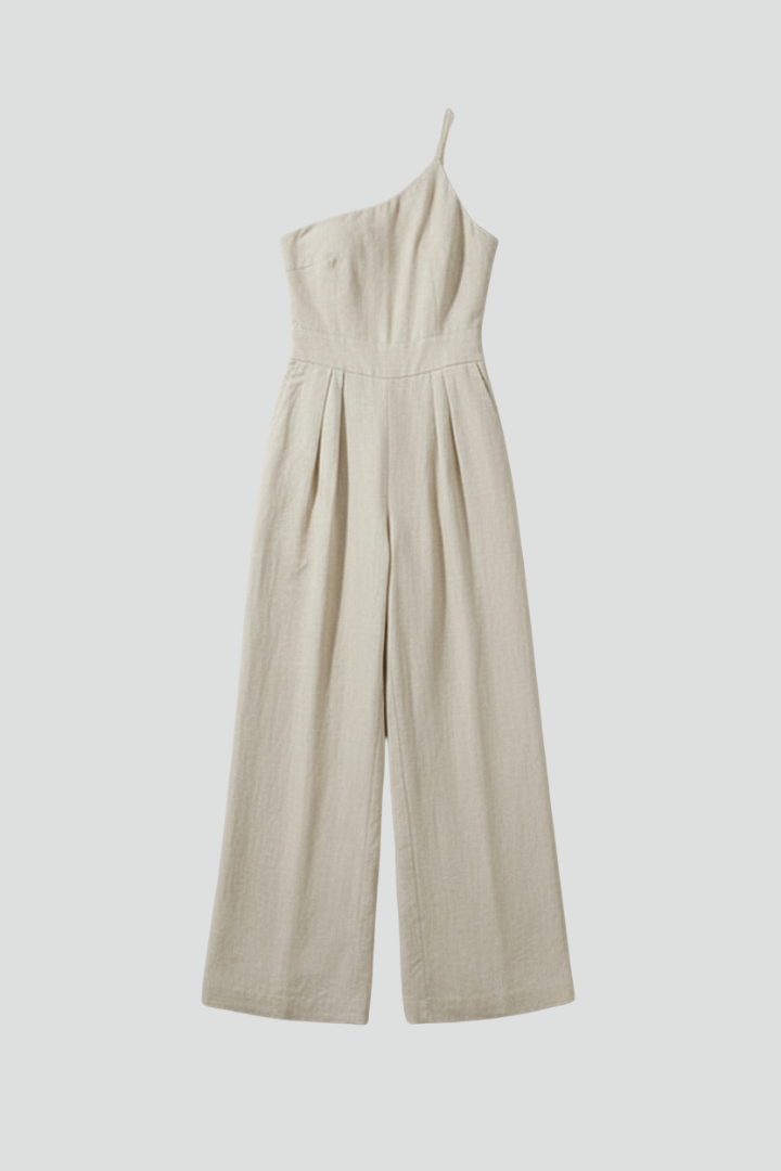 Mia | Women’s One-Shoulder Wide-Leg Jumpsuit