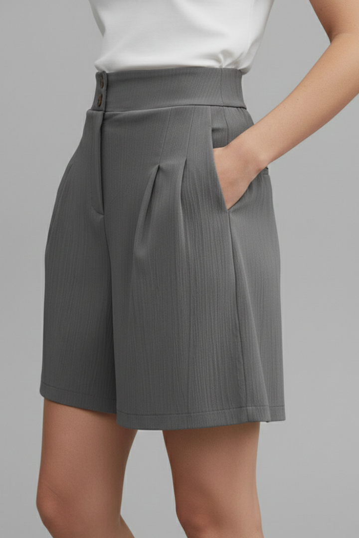 Georgia | Women’s High Waist Wide Leg Shorts