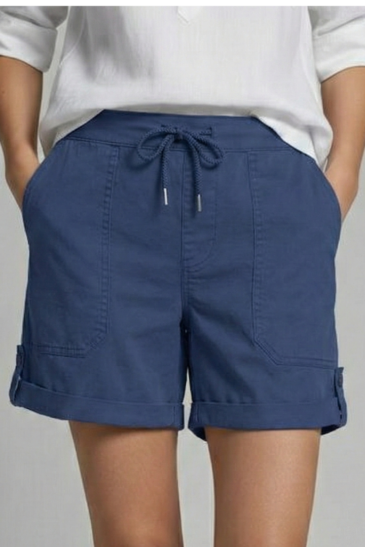 Demi | Women’s Drawstring Casual Pocket Shorts