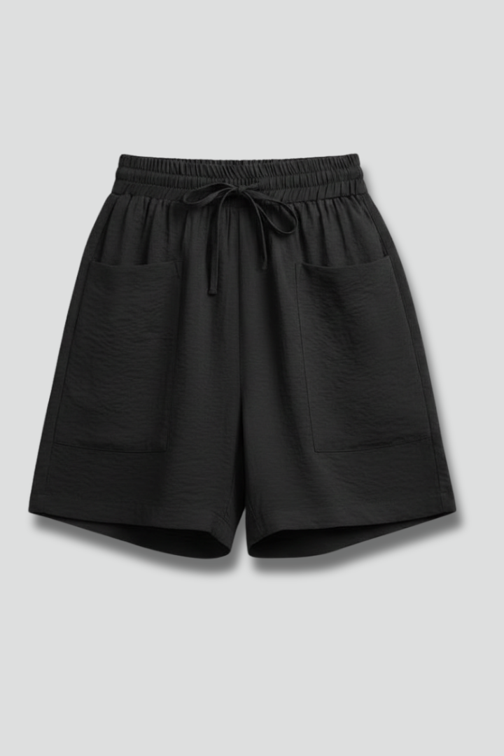 Clara | Women’s Elastic Waist Casual Drawstring Shorts