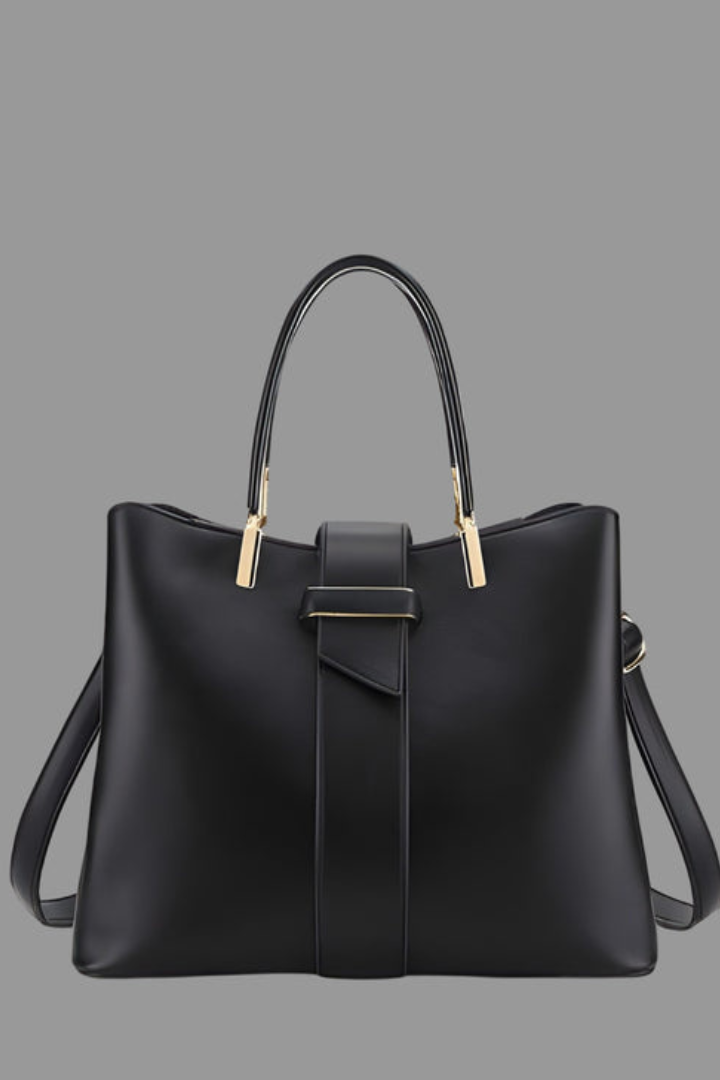 Bethany | Women’s Structured Shoulder Bag with Handles and Strap