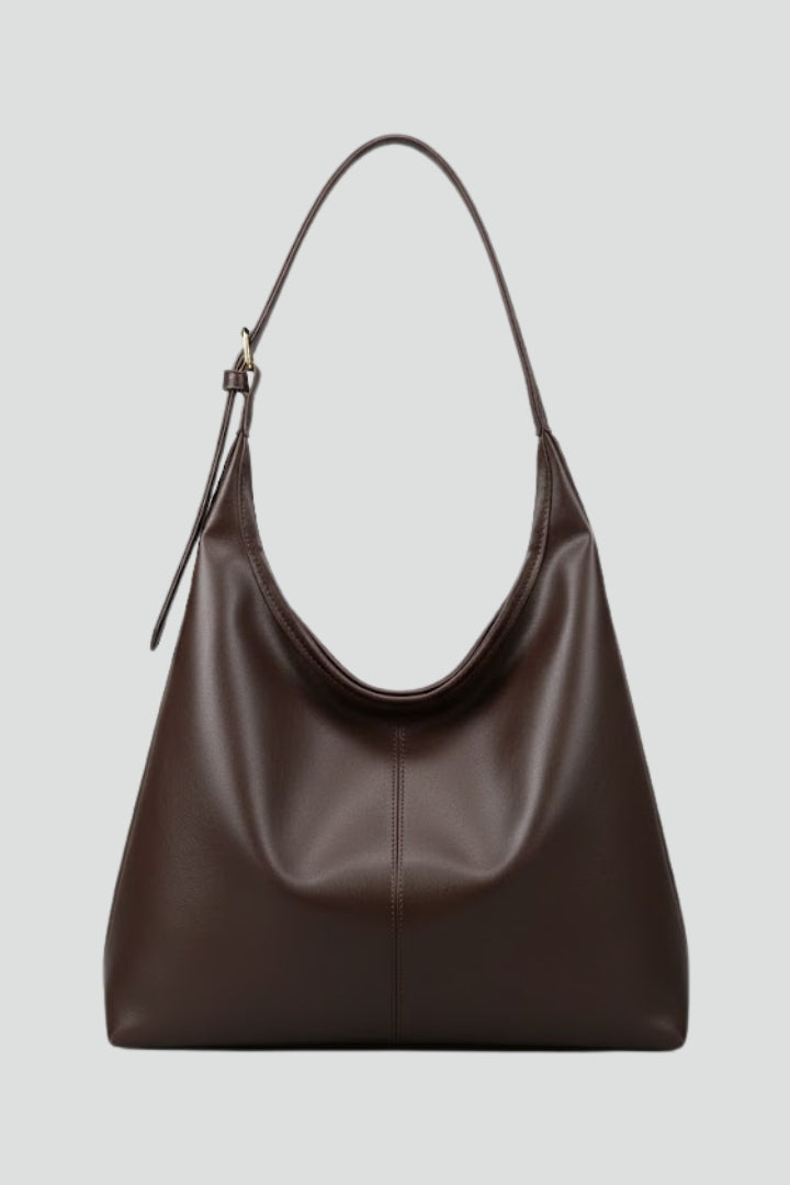 Camille | Women’s Classic Tote Bag with Faux Outer and Large Inner Pocket