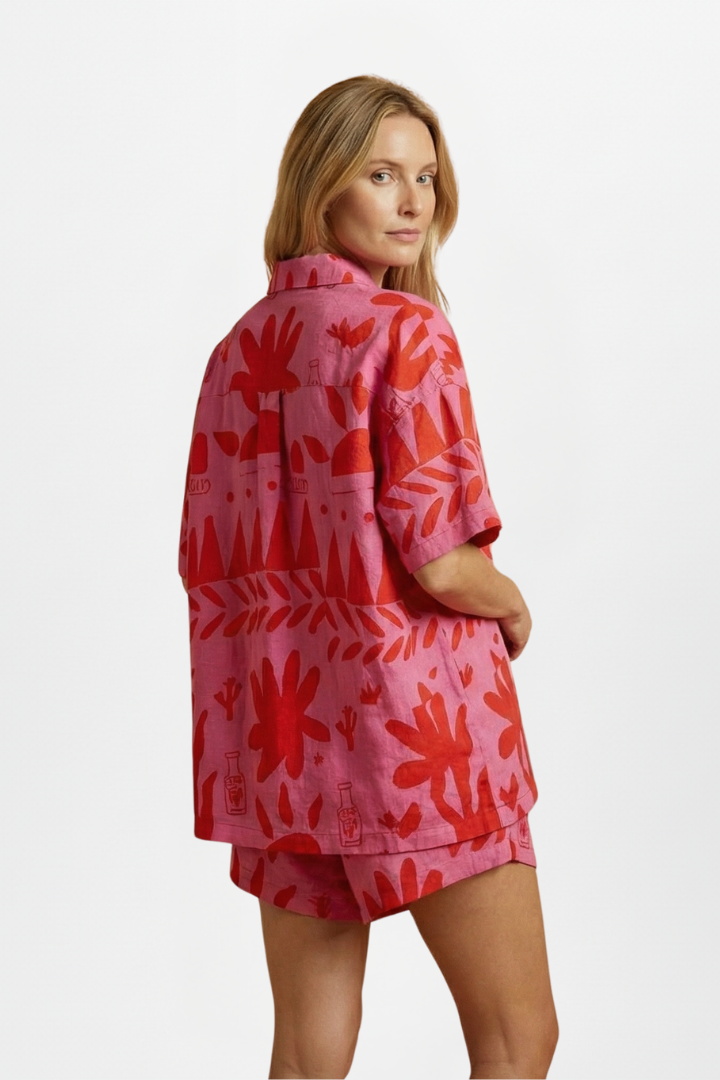 Jessica | Women’s Two Piece Set Printed Shorts