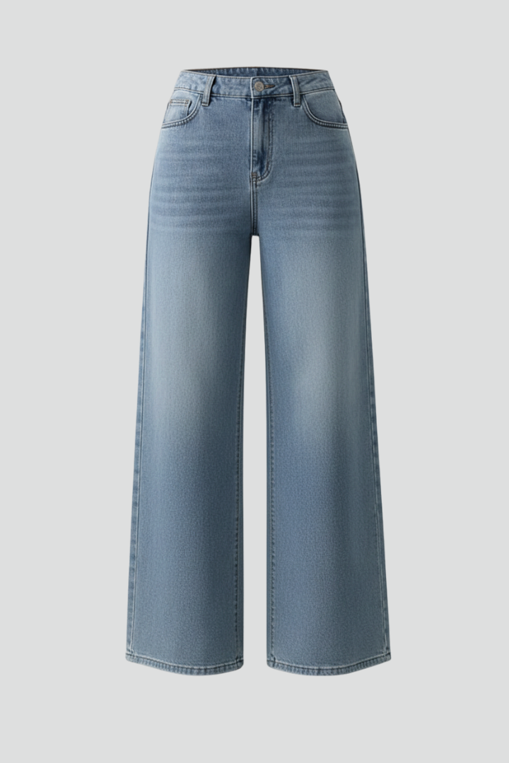 Ariel | Women’s High-Rise Wide-Leg Denim Jeans