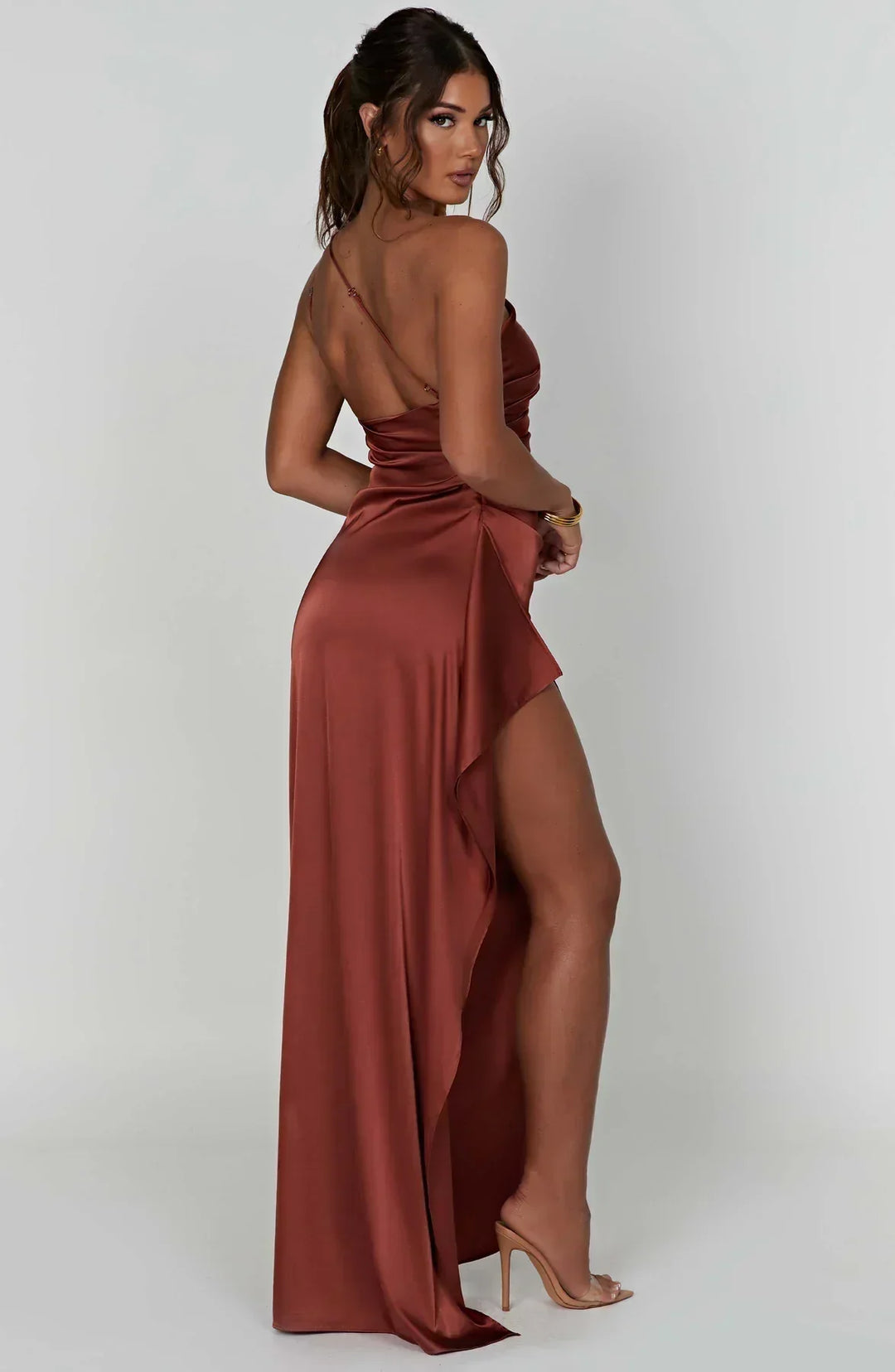 Lydia | Women’s Asymmetric Evening Maxi Dress
