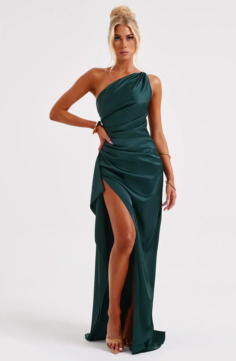 Lydia | Women’s Asymmetric Evening Maxi Dress