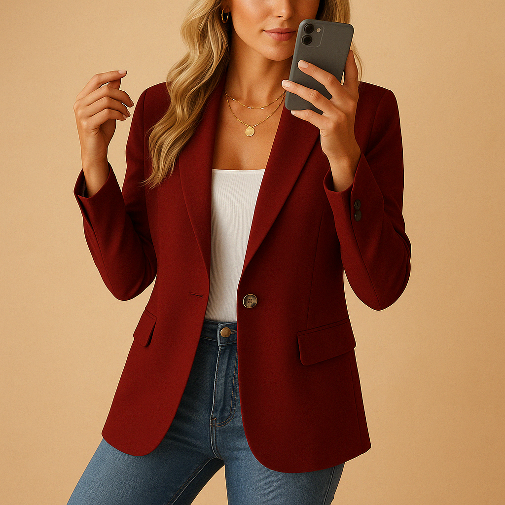 Emma | Women’s Fitted Tailored Blazer Jacket Style