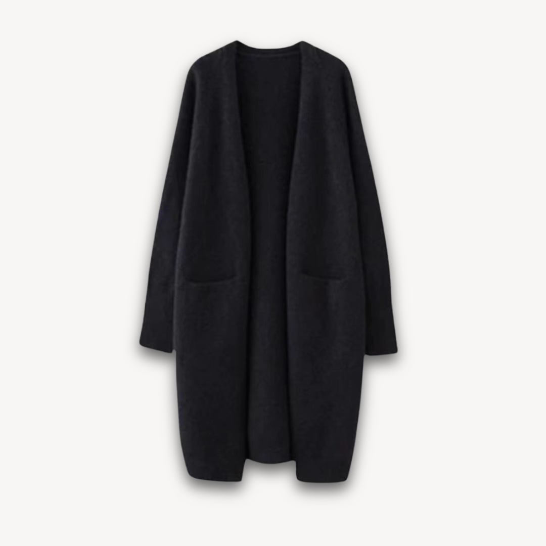 Mary | Women’s Spring Longline Open Front Cardigan