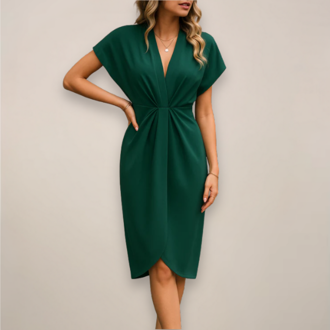 Lucy | Women V Neck Wrap Dress Style