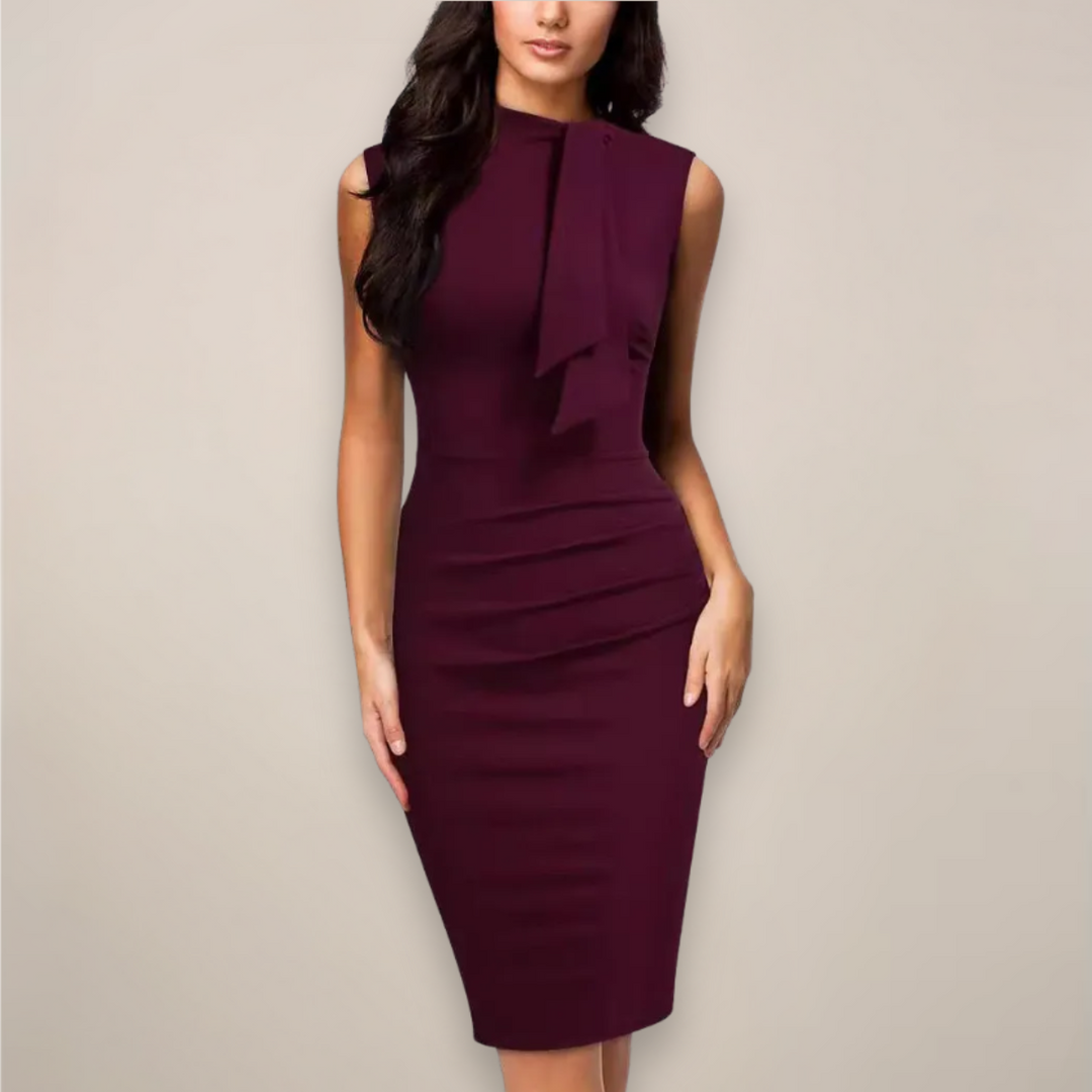 Katie | Women Sleeveless Midi Dress