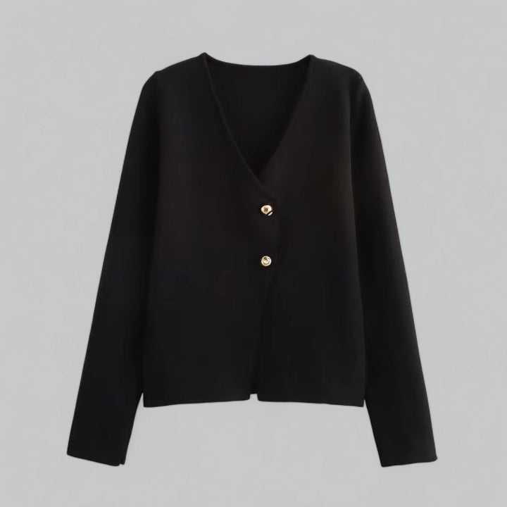 Rachel | Women Spring Minimal Button Cardigan