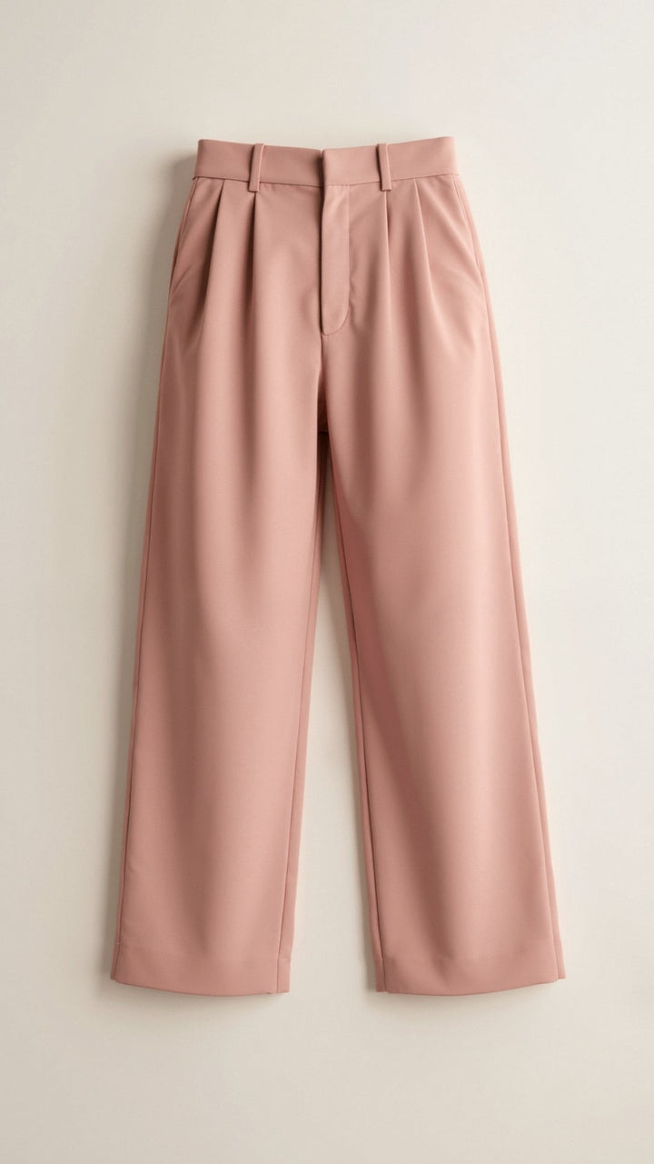 Elsie | Women’s High Waisted Wide Leg Trousers