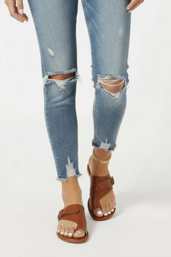 Madeline | Women’s Summer Sandals With Buckle Finish