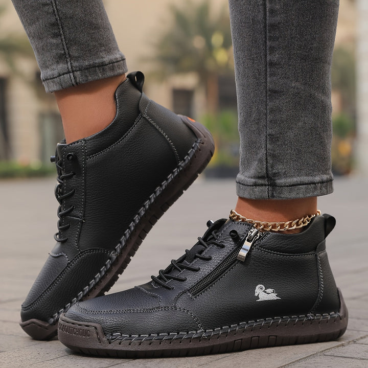Clara | Women Spring Zip Up Walking Sneakers