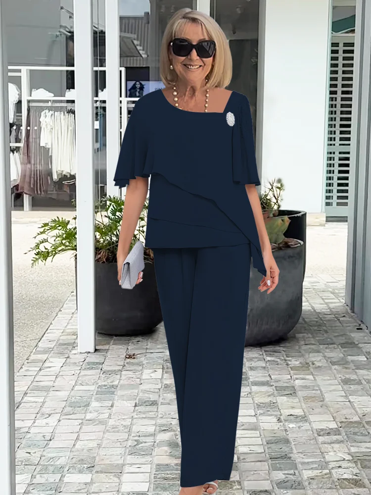 Daisy | Women's Two Piece Elegant Pants Set