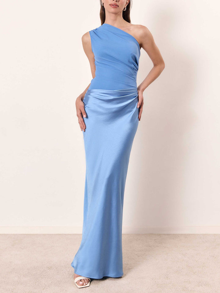 Scarlett | Women’s One Shoulder Maxi Party Dress