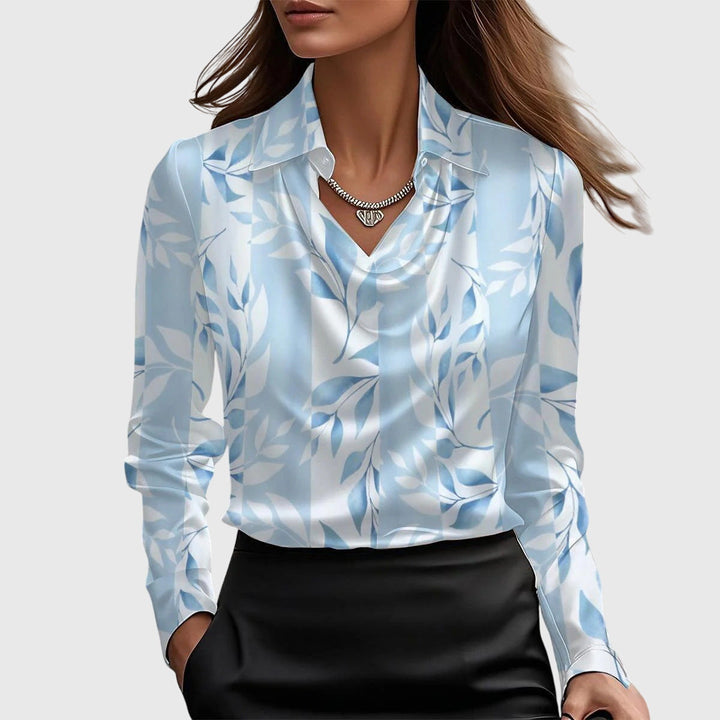 Poppy | Women’s Cowl Neck Long Sleeve Top