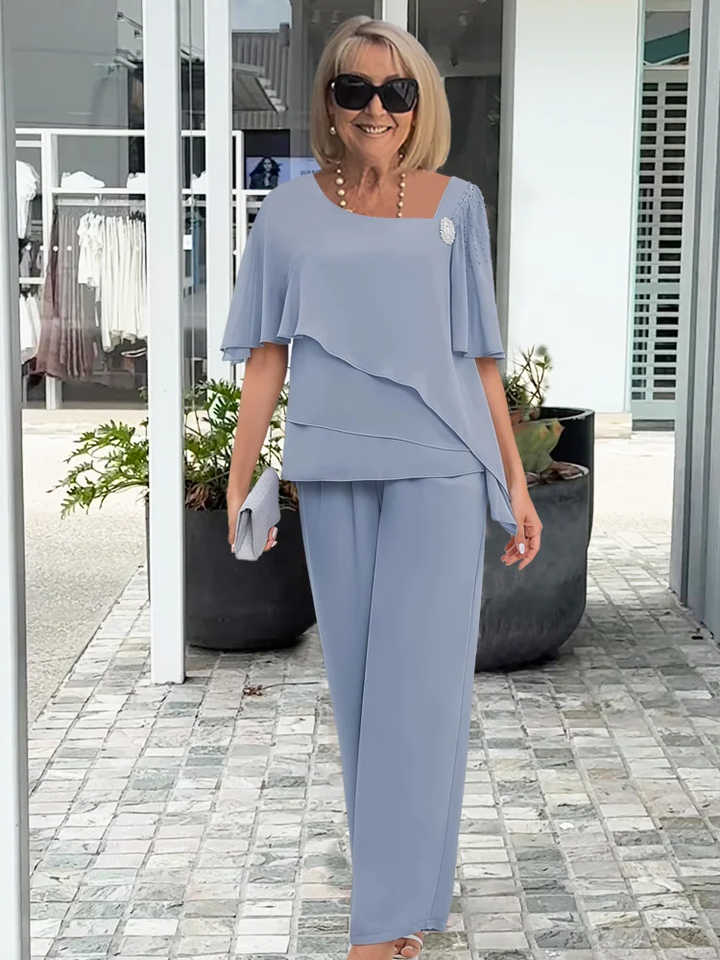 Daisy | Women's Two Piece Elegant Pants Set