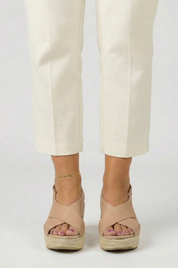 Lydia | Women’s Wedge Crossover Slingback Sandals