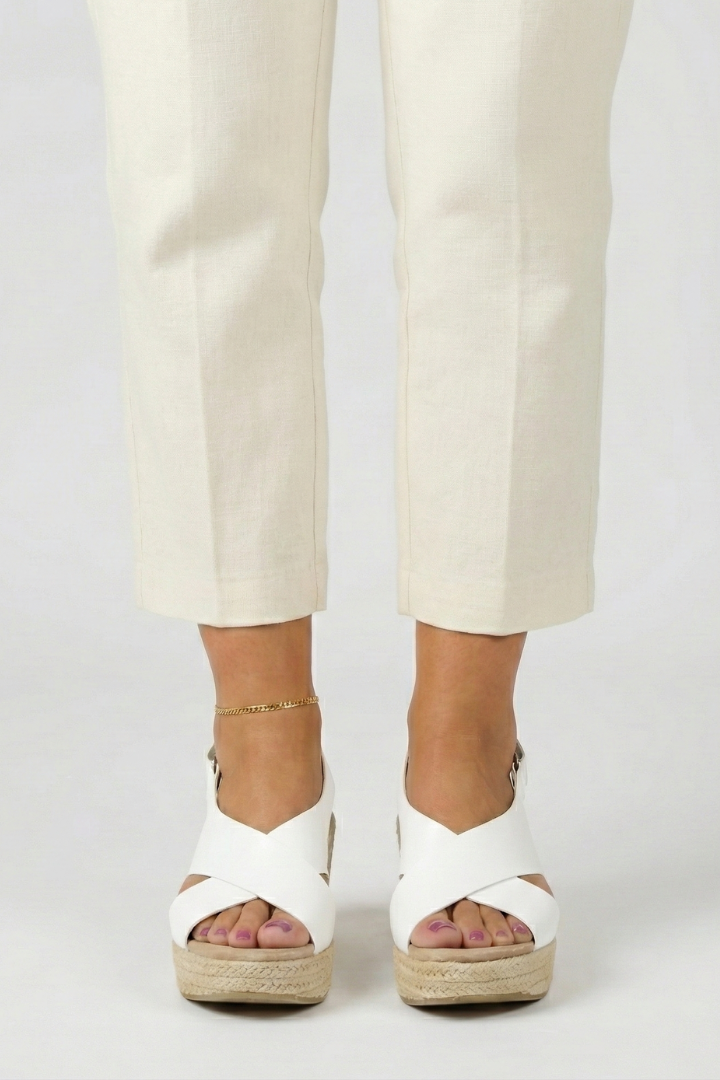 Lydia | Women’s Wedge Crossover Slingback Sandals