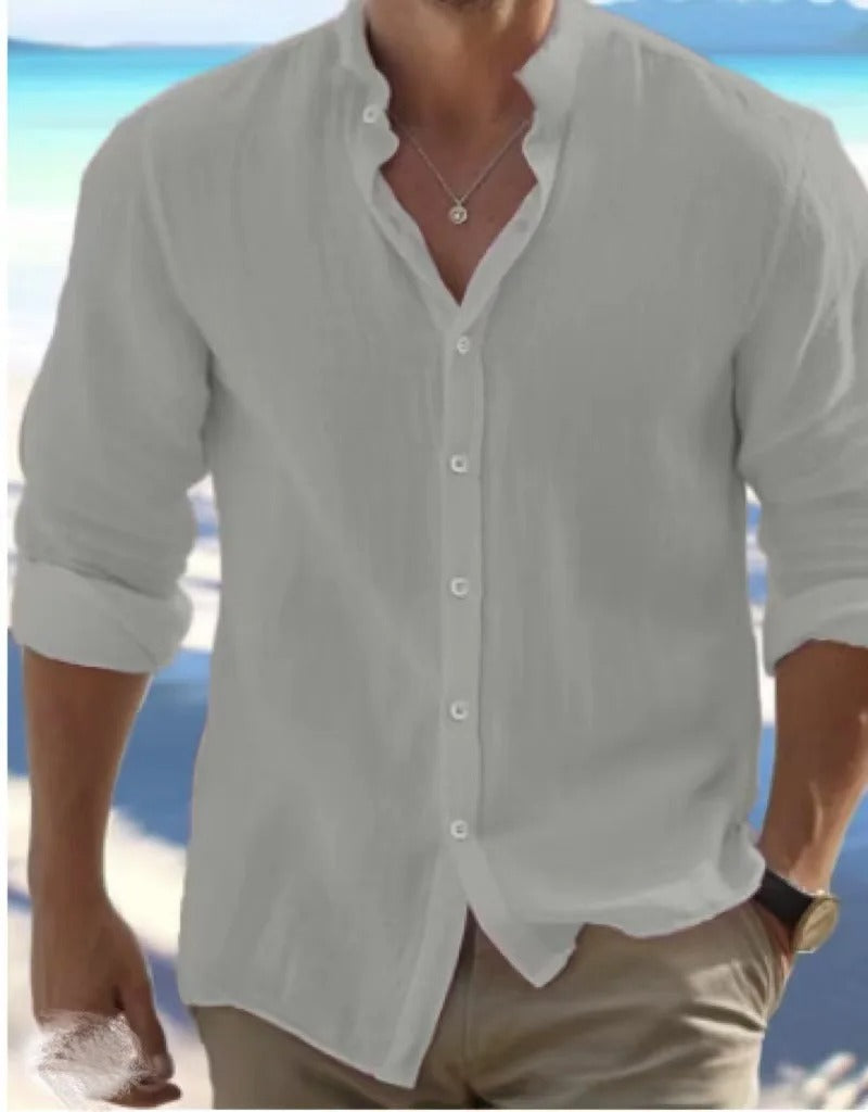 Zachary | Men’s Casual Button Up Summer Shirt