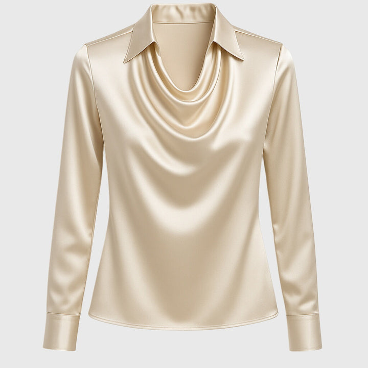 Poppy | Women’s Cowl Neck Long Sleeve Top
