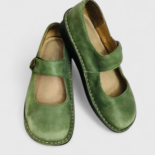 Isabella | Womens Strap Detail Slip On Shoes